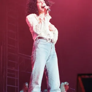 Cher Print - Heart of Stone Tour at Wembley Arena