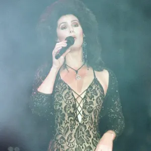 Cher Performing Live Print, October 1990