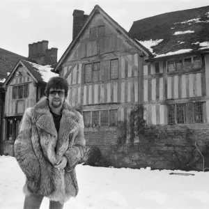 Jeff Lynne at Christmas 1981 Print