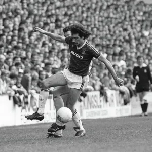 Alan Devonshire in action Print, West Ham vs Coventry City at Upton Park