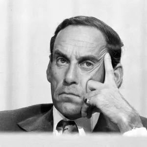 Print of Jeremy Thorpe at the Liberal Party Assembly, 12/09/1974