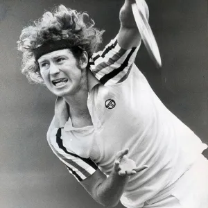 John McEnroe Print - June 1980