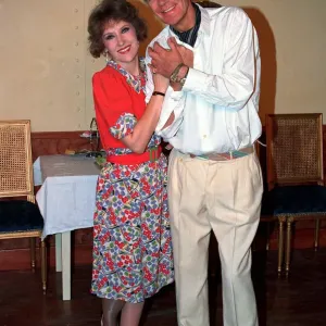 Anita Dobson and Ronald Allen in Play Rough Crossing Print, 10/11/1990 Anita Dobson and Ronald Allen in Play Rough Crossing Print, 10/11/1990