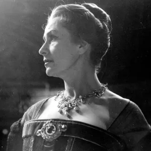 Dame Peggy Ashcroft Print - 1960 Stage Play Photo Dame Peggy Ashcroft Print - 1960 Stage Play Photo