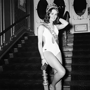 Miss England Contest: Vicki Harris. March 1975 75-01587