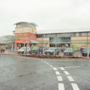 Morrisons Supermarket at Berwick Hills new complex, Middlesbrough, 17th April 1998