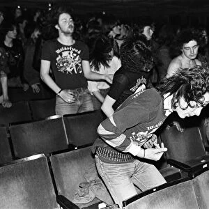 Motorhead concert at Queens Hall, Leeds. 2nd April 1981