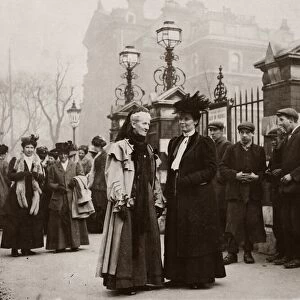 Mrs Charlotte Despard LEFT Suffragette Circa 1908 Despard became a member of