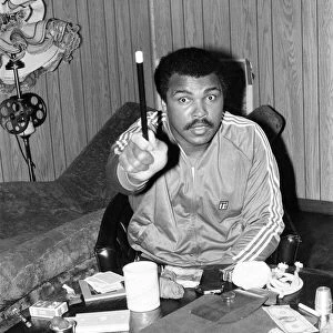 Muhammad Ali in training. Pointing his magic wand, Ali said I m not an old man