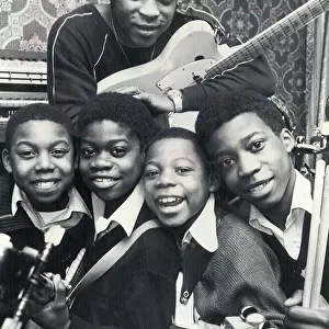 Musical Youth, British Jamaican pop / reggae group, circa 1981