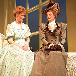 Natasha Little and Maggie Smith as Lady Bracknell in The Importance of Being Earnest by