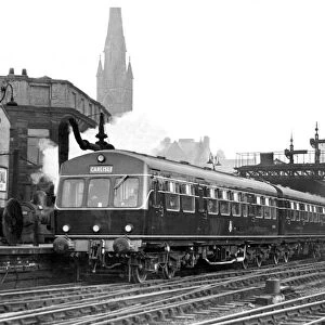 The Newcastle to Carlisle train service changed to diesel on 4th February 1957