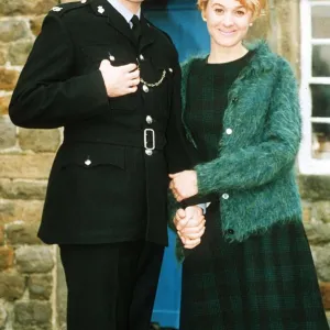 Nick Berry actor in TV Programme Heartbeat wife his screen wife Niamh Cussack