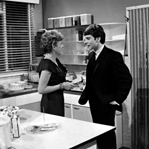 Noele Gordon in a scene from television soap opera Crossroads Circa 1965
