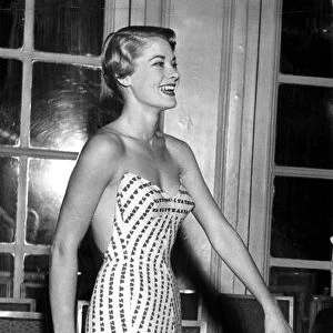 Nolla Rose models swim suit 1950 27th April 1950