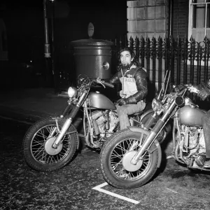Two Original Hells Angels in London, 1968 Print. Art Prints