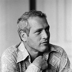 Paul Newman, actor, pictured at his hotel. 11th August 1971