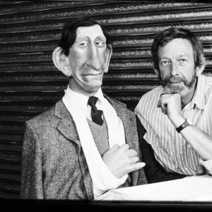 Peter Fluck creator of SPITTING IMAGE character