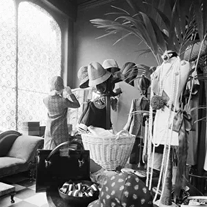 Picture shows Biba Fashion boutique- The first store, in Abingdon Road in Kensington