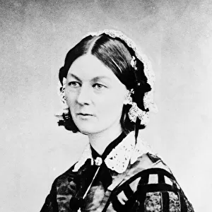 Picture shows Florence Nightingale circa 1855 Florence Nightingale