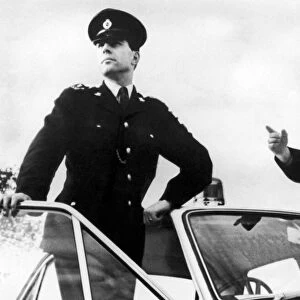 Police Constable Roger Willey (left) and Constable Clifford Waycott who claim they saw a