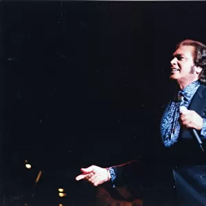 Pop singer Engelbert Humperdinck in concert in Cardiff - 8th February 1998