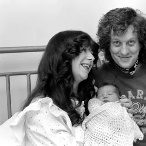 Pop Singer: Slade: Noddy In Wonderland: Noddy Holder with his wife Leeanra