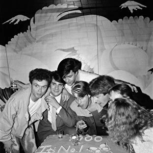 Top of the Pops 1000th programme party. Pictured, members of Spandau Ballet