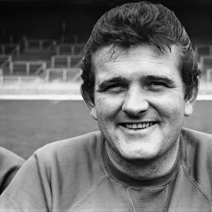 Portrait of Liverpool goalkeeper Tommy Lawrence during a pre season photocall at Anfield