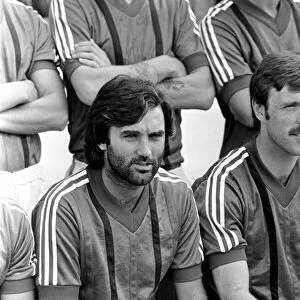 Pre Season Friendly. Glentoran v Manchester United. August 1982 George Best