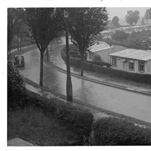 Prefabs in Wallace Avenue, Torquay. When they were demolished the families were relocated