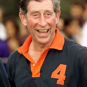 Prince Charles plays polo at the Hurlingham Club in March 1999 in Buenos Aires, Argentina