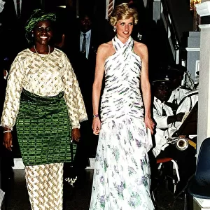 Prince and Princess of Wales Official Visit to Nigeria in West Africa