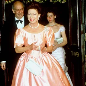 Princess Margaret and Lady Sarah Armstrong Jones at the Queens 60th birthday