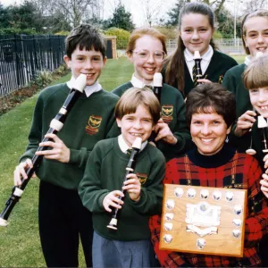 Pupils from St John the Evangelist RC School, Billingham who won the Soulby Shield for