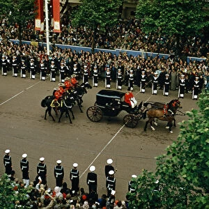 Queen Elizabeth Coronation II, London, 2nd June 1953