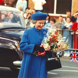 Queen Elizabeth II and Prince Philip visit South Tyneside on walkabout meeting local