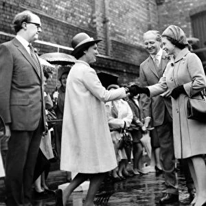 Queen Elizabeth II visits Cheshire. 16th May 1968