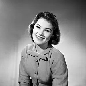 Rada student Glenda Jackson. 7th December 1956