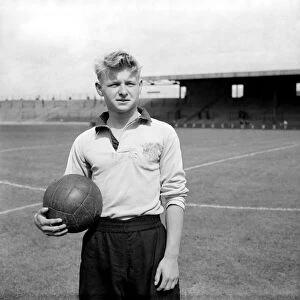 Raymond Smith aged 18 of Hull City Football Club. August 1952 C4091-002