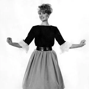 Reveille Fashions: Yvette Davis. Tender Mood. Blouse petticoat worn with a full skirt