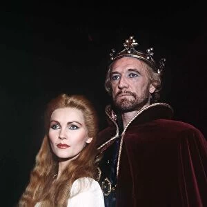 Richard Harris Actress as King Arthur and Fiona Fullerton