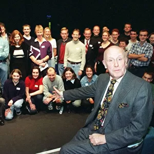 Richard Wilson actor January 1998 with his Marathon team The Max supplement