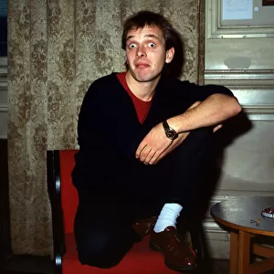 Rik Mayall at Edinburgh Fringe Festival August 1987