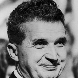 Romanian President Nicolae Ceausescu September 1974 Local Caption watscan