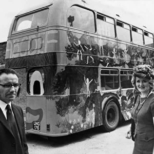 Ron Buchannon and Rosemary Hart, teachers behind much of the conversion of the Playbus