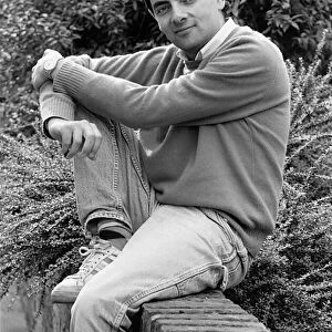 Rowan Atkinson British comic actor in September 1987