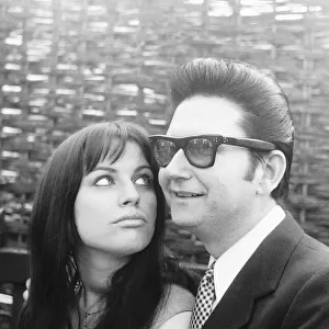 Roy Orbison Singer introducing his new wife Barbara Anne Marie the daughter of a German