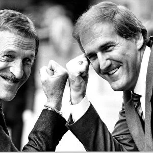 Russ Abbot 40th birthday. Pictured with Bruce Forsyth