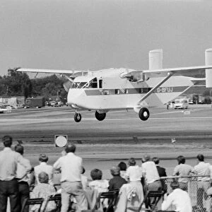 A SC7 Skyvan pictured at the Farnborough Air Show. 5th September 1978